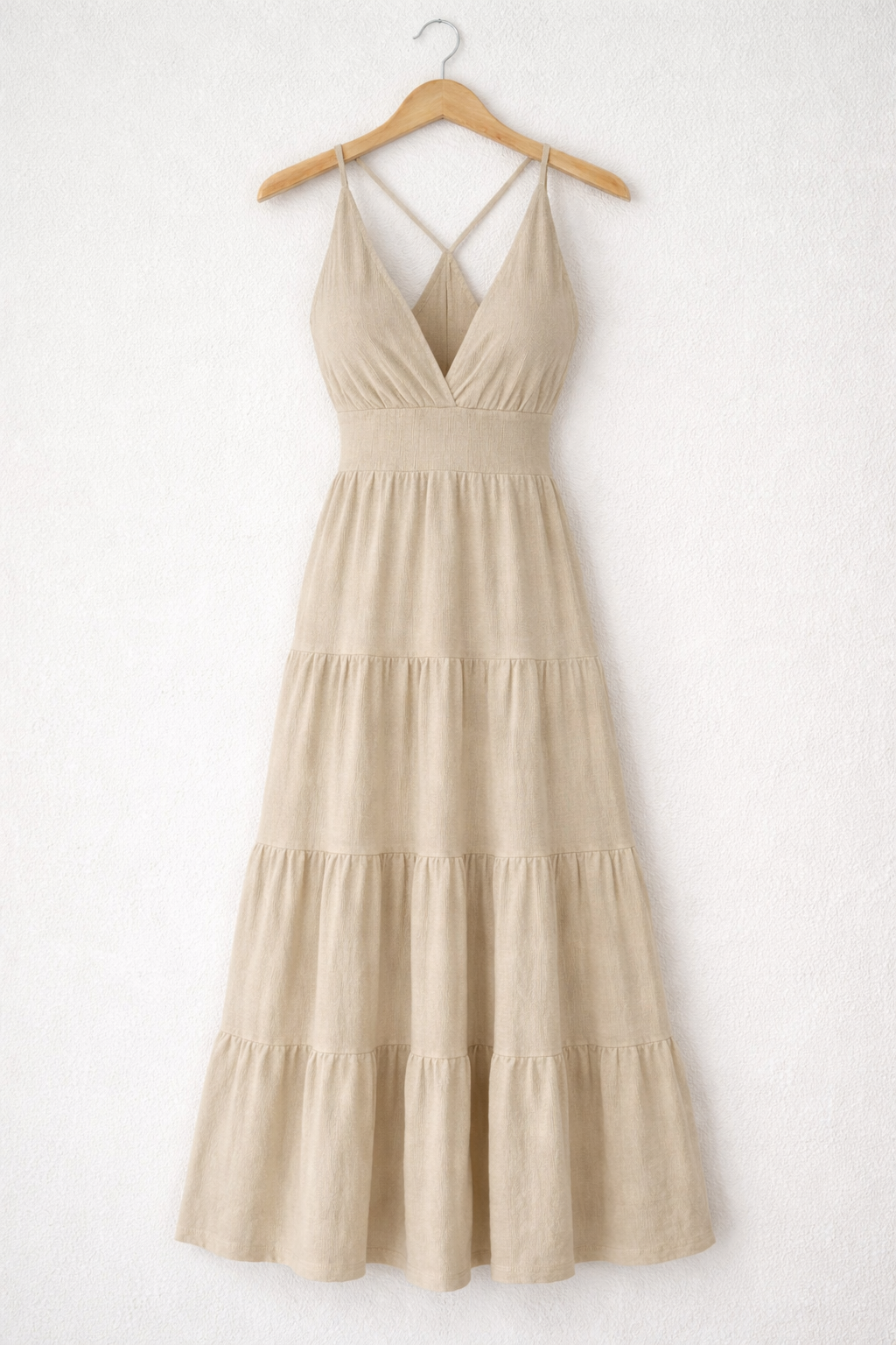 ✨ Robe longue beige – élégante et légère ✨